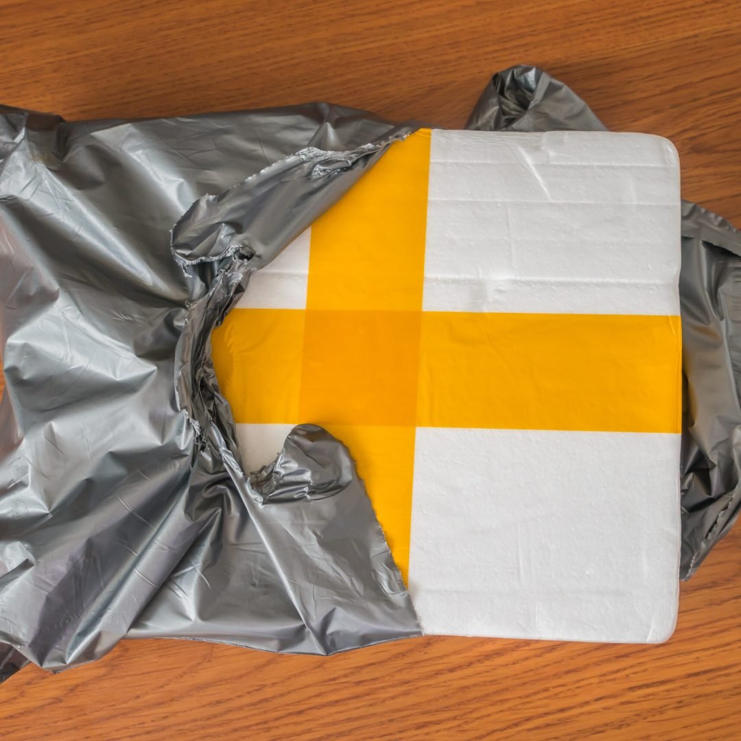 Packaging foam box